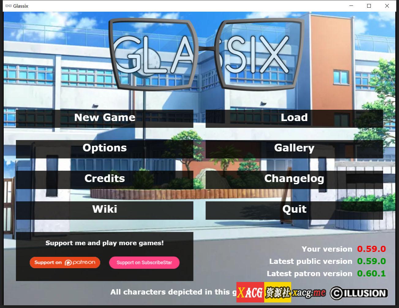 【欧美SLG/中文】神器眼镜 Glassix v0.59 官方中文作弊版【更新/6G】 畅玩游戏 预览第1张