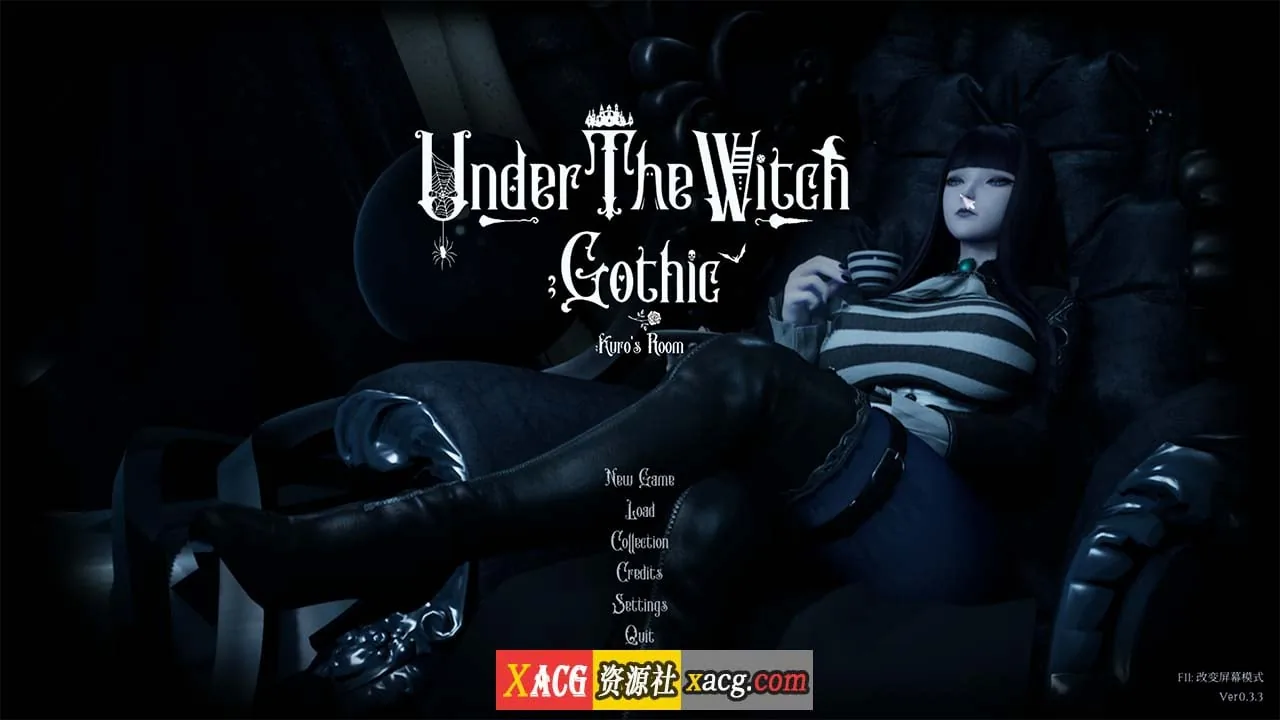 《Under the Witch: Kuro's Room／魔女的侵袭：库洛的房间》游戏截图 4
