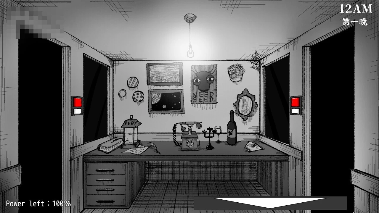 女仆们的五夜 Five Nights with Maids 〔官中步兵〕【黑白恐怖生存SLG】〔1G〕【pc】〔FM/百度云〕