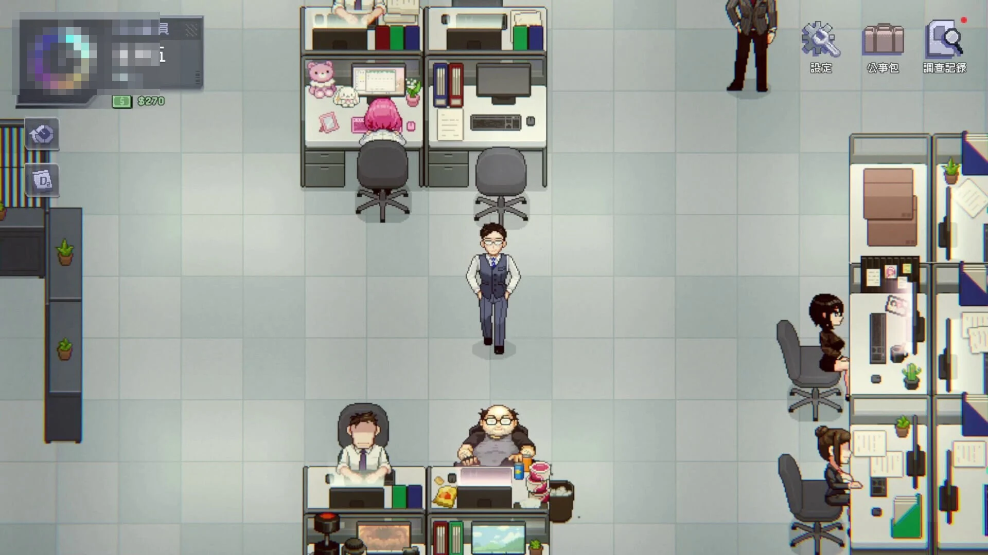 上班族的窥探日志 / Peeping Office Worker Demo 【3G】【FM/百度】 【动态RPG官中/男主职场拍摄SM像素/新作】